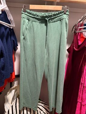 Athleta Olive Green Drawstring Joggers